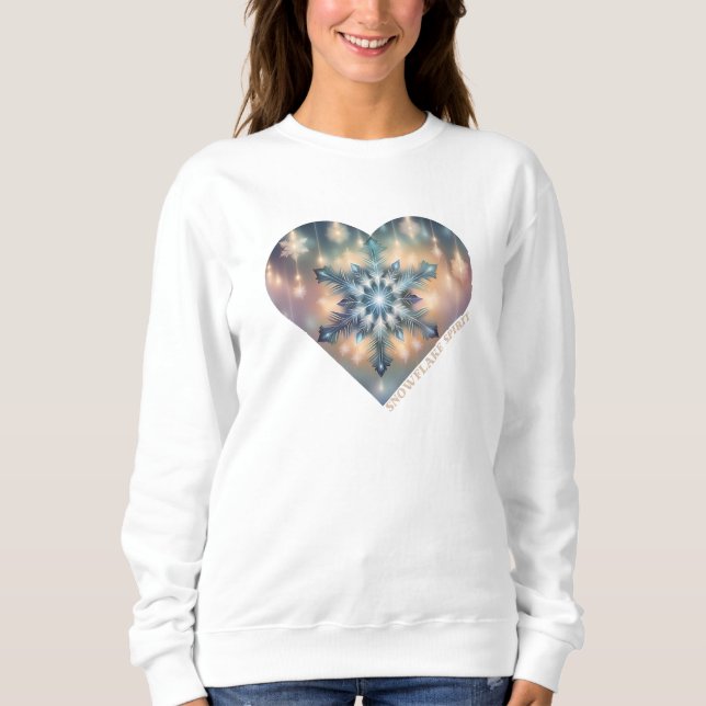 Snowflake Spirit Sweatshirt (Vorderseite)
