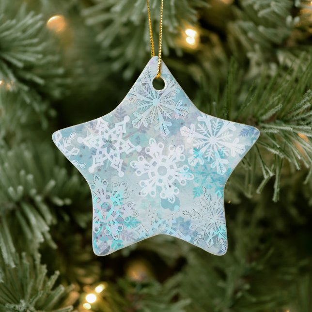 Snowflake Star Ornament (Baum)