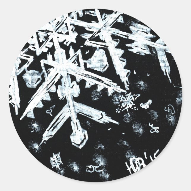Snowflake Stickers (Vorderseite)