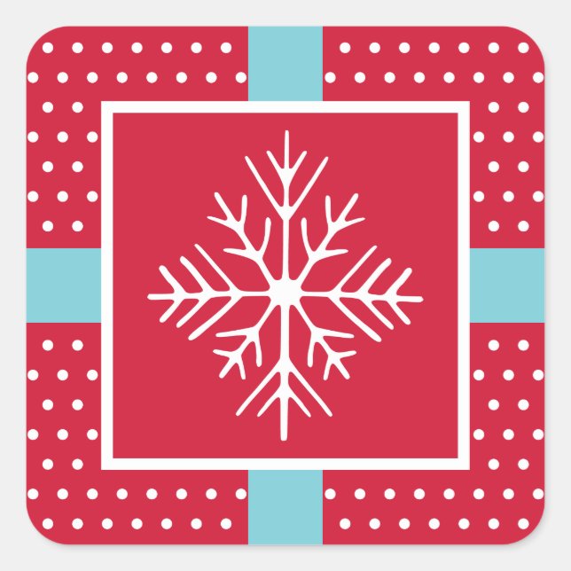 Snowflake Stickers (Vorderseite)