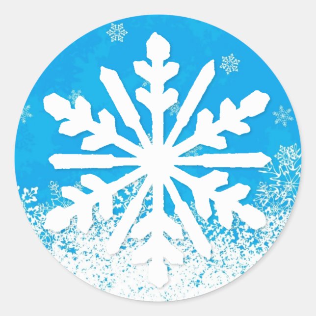 Snowflake Stickers (Vorderseite)