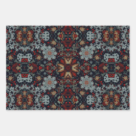 Snowflake-Symphonie Geschenkpapier Set