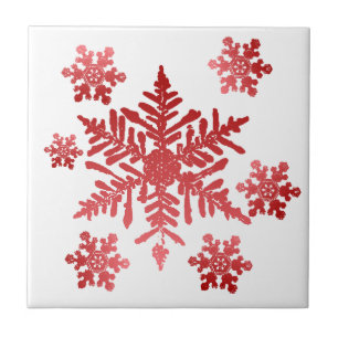 Snowflake Tile Trivet Fliese