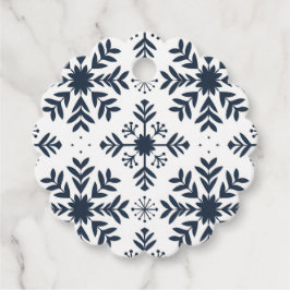 Snowflake Weihnachtsgeschenke Tags Geschenkanhänger