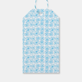 Snowflake Wrapping Paper Geschenkanhänger