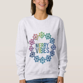 Snowflake Wreath Sweatshirt