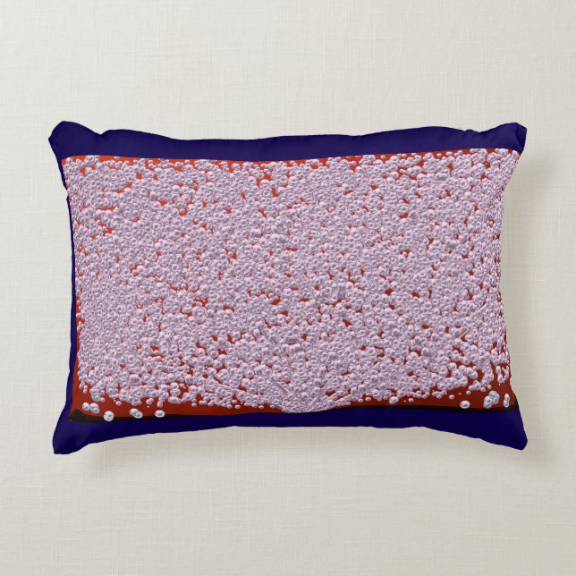 Snowflakes Bubble Tree Dekokissen (Vorderseite)