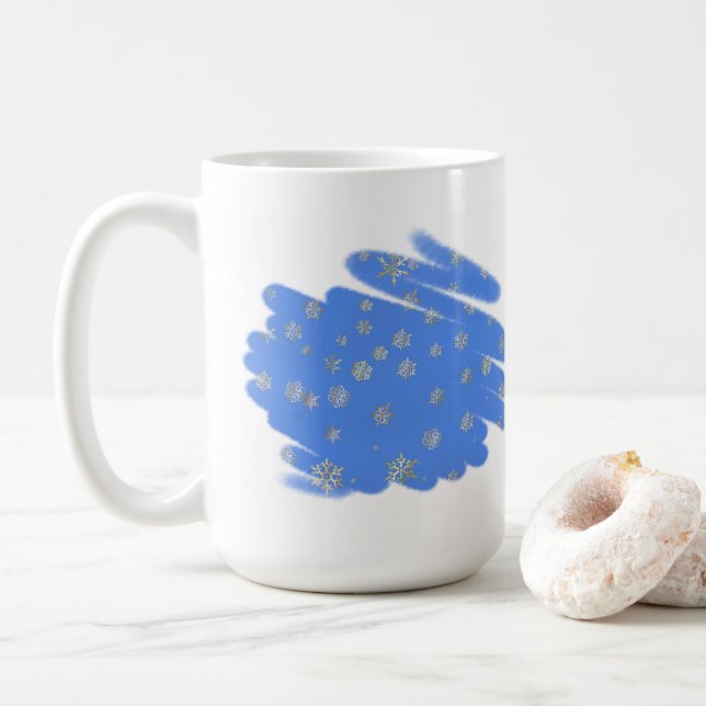 SNOWFLAKES KAFFEETASSE (Mit Donut)