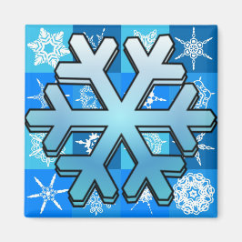 Snowflakes Magnet