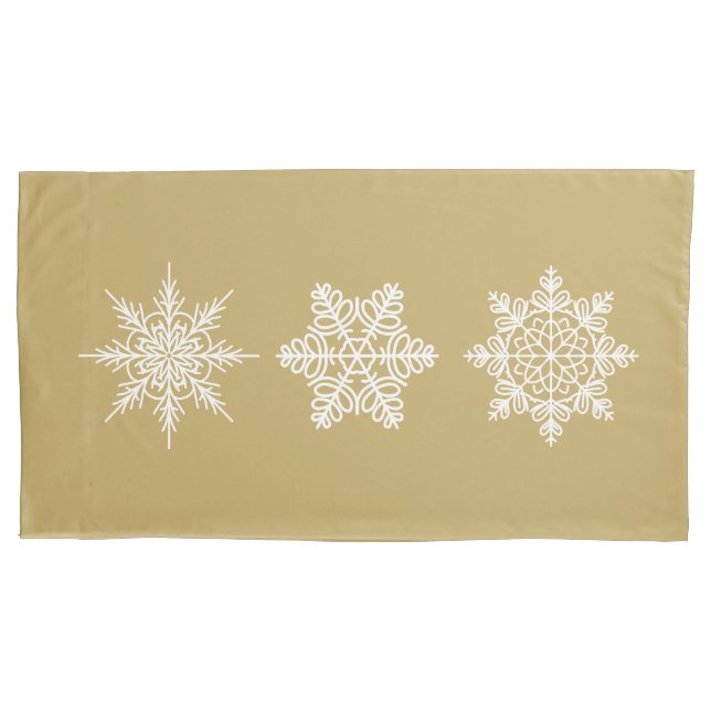 Snowflakes Pillowcase King Kissenbezug (Vorderseite)