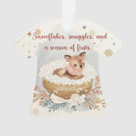 Snowflakes, Snuggles & A Season of Firsts Ornament