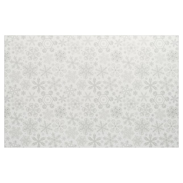 Snowflakes Stoff (Fat Quarter (45,7 x 55,9 cm))