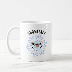 Snowflaky Funny Snow Flake Puff Kaffeetasse