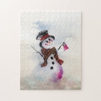 Snowgal mit dem Puzzle-Puzzle Puzzle