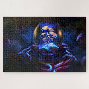 Snowglobe (Fluoreszenz) Puzzle