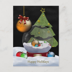 Snowglobe Postkarten