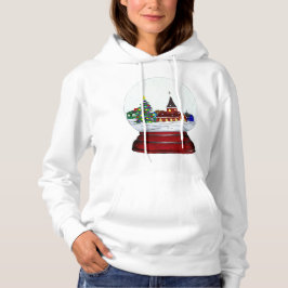 Snowglobe Whimsey Katholischer Urlaub Hoodie