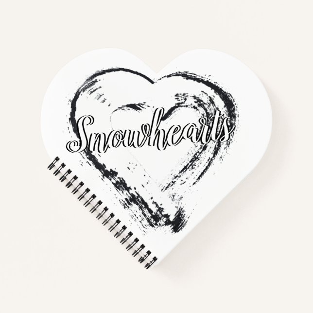 Snowheart Notebook Notizbuch (Vorderseite)