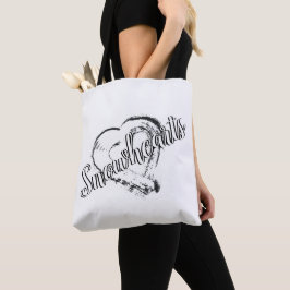 Snowheart Tote Bag Mondherzen