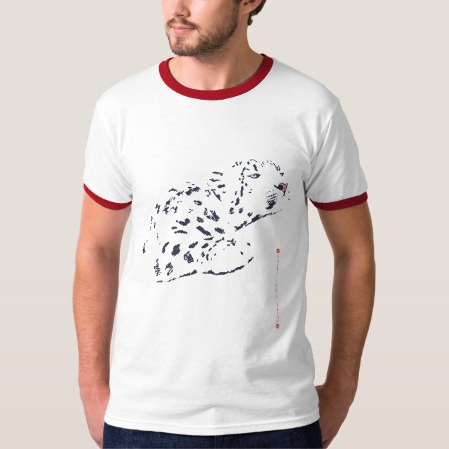 snowleopard 2b T-Shirt (Vorderseite)