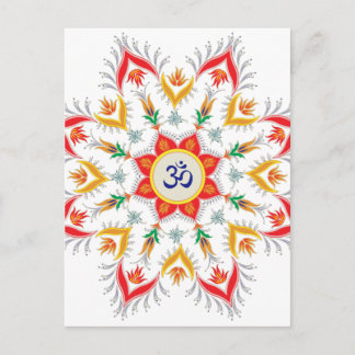 "Sn'owm' Flocken!!!!" Postkarte