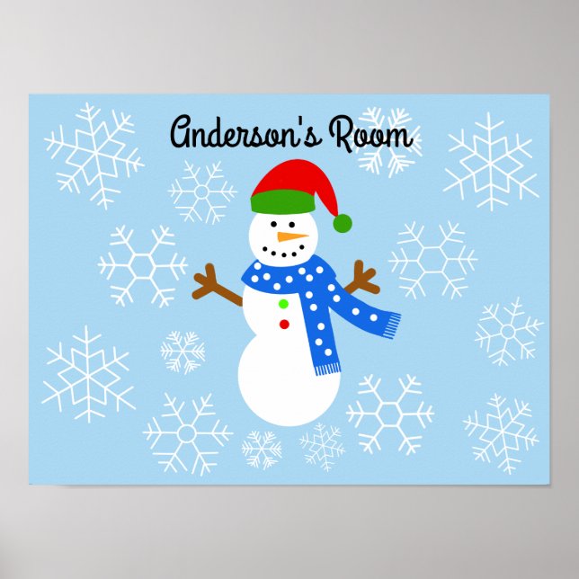 Snowman #1 Poster (Vorne)