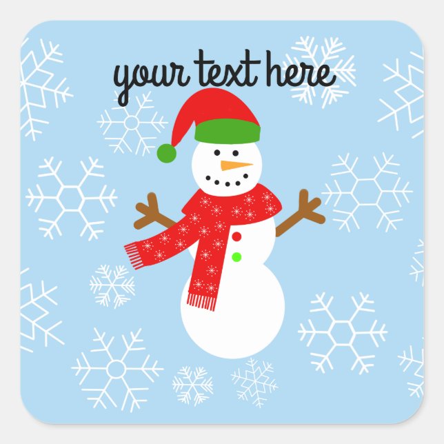 Snowman #2-4 Stickers (Vorderseite)