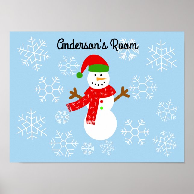 Snowman #2 Poster (Vorne)