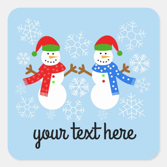 Snowman #3-3 Stickers (Vorderseite)