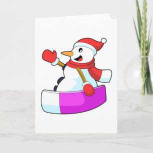 Snowman als Snowboarder mit Sonowboard.PNG Karte
