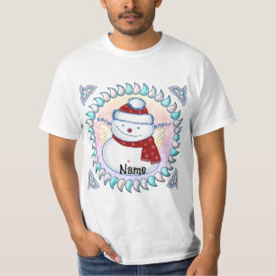 Snowman Angel T-Shirt