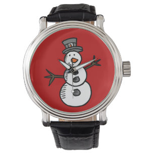 Snowman Armbanduhr