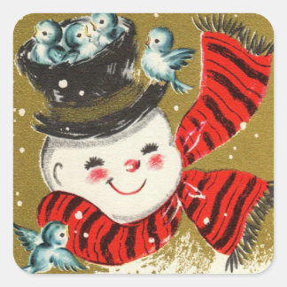 Snowman | Aufkleber am Platz