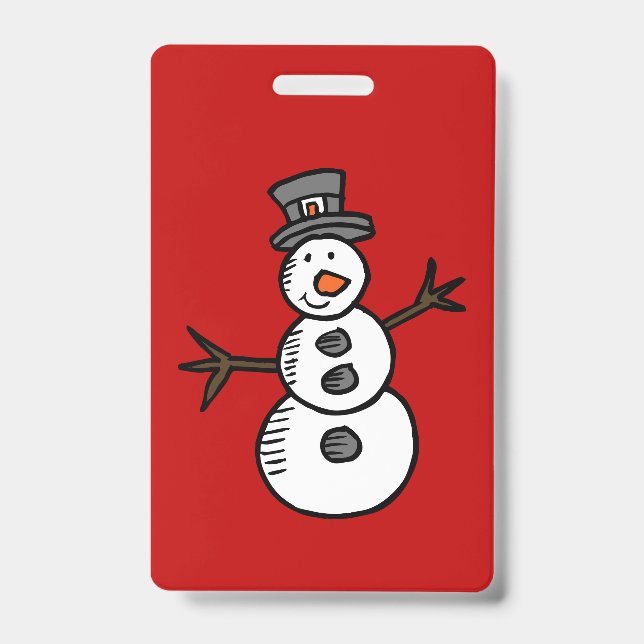 Snowman Ausweis (Vorderseite)