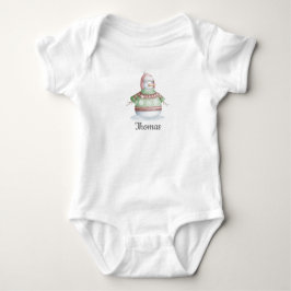 Snowman Baby Bodysuit Baby Strampler
