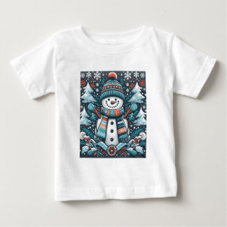Snowman Baby T-shirt
