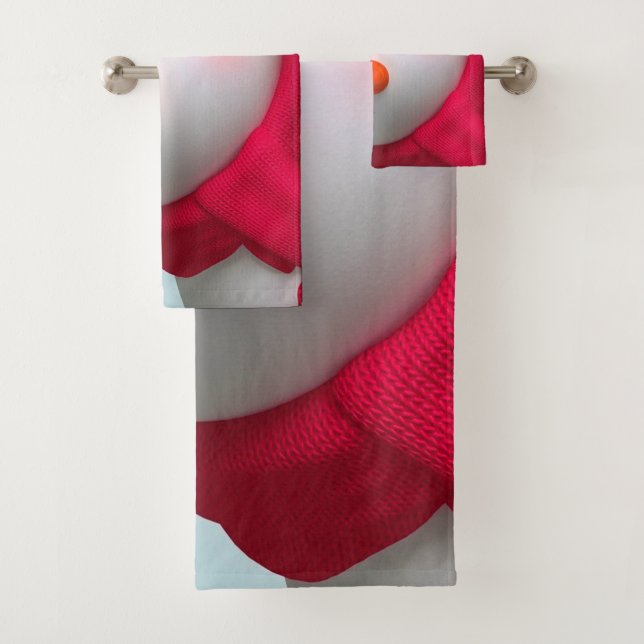 Snowman Badhandtuch Set (Insitu)