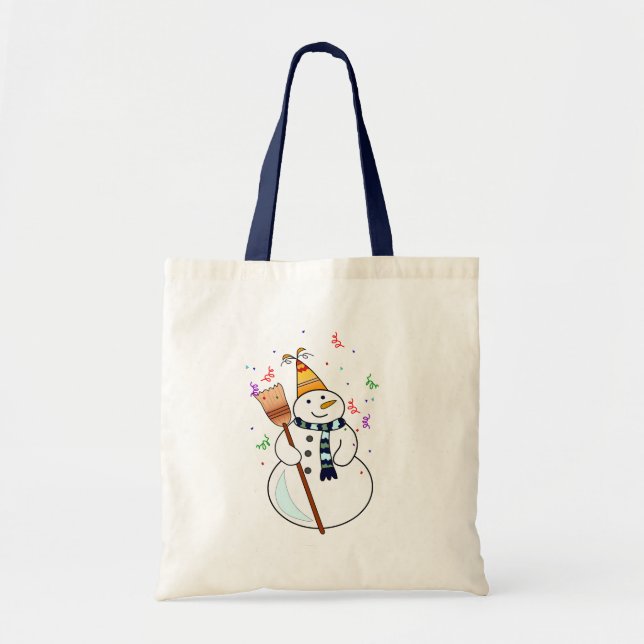 Snowman Bag feiern Tragetasche (Vorne)