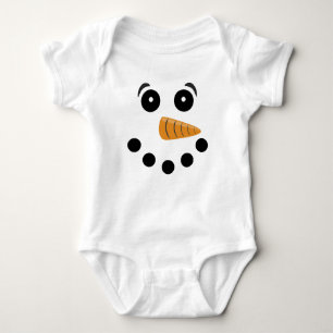 Snowman Bodysuit Baby Strampler