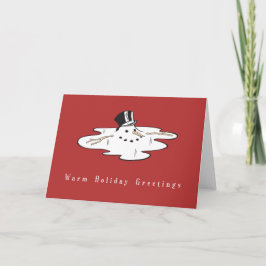 Snowman Business Weihnachtskarten Feiertagskarte