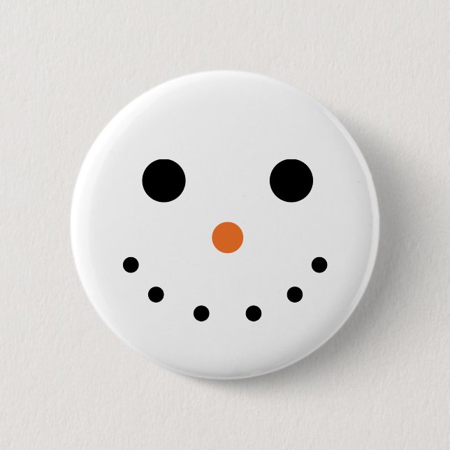 Snowman Button (Vorderseite)