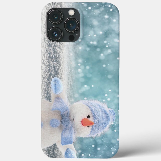 Snowman Case-Mate iPhone Hülle (Rückseite)