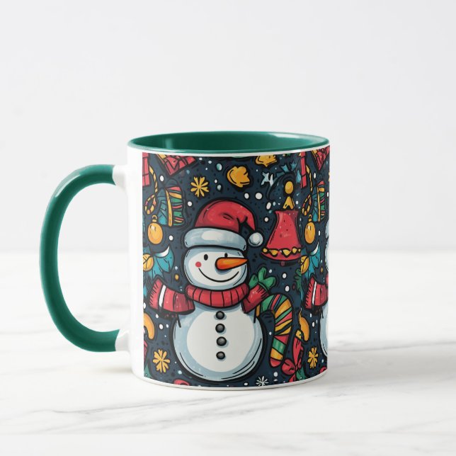 Snowman Christmas 2025 Combo-Tasse Tasse (Links)