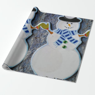 Snowman Christmas Geschenkpapier