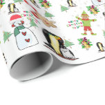 Snowman Christmas Pinguin Wrapping Paper Geschenkpapier<br><div class="desc">Weihnachts-Wrapping Paper Etwas für jeden bietet maßgeschneiderte personalisierte Artikel speziell für Sie entworfen, um die Schönheit Ihrer Zuhause oder einer geliebten zu verbessern. Dieses einzigartig gestaltete Packpapier wird Ihre Freunde und Familie beeindrucken. Es wird Ihr Urlaubsgeschenk Verpackung phantastisch machen. Die Kinder werden gerne ihre Weihnachtsgeschenke aufmachen und dem Weihnachtsbaum ein...</div>