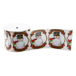 Snowman Christmas Ripsband