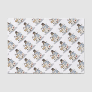 Snowman Christmas Seidenpapier