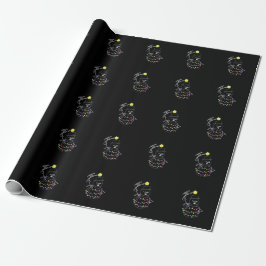 Snowman Christmas Tree Geschenkpapier