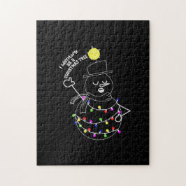 Snowman Christmas Tree Puzzle