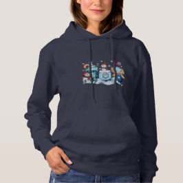 Snowman Coffee Hoodies